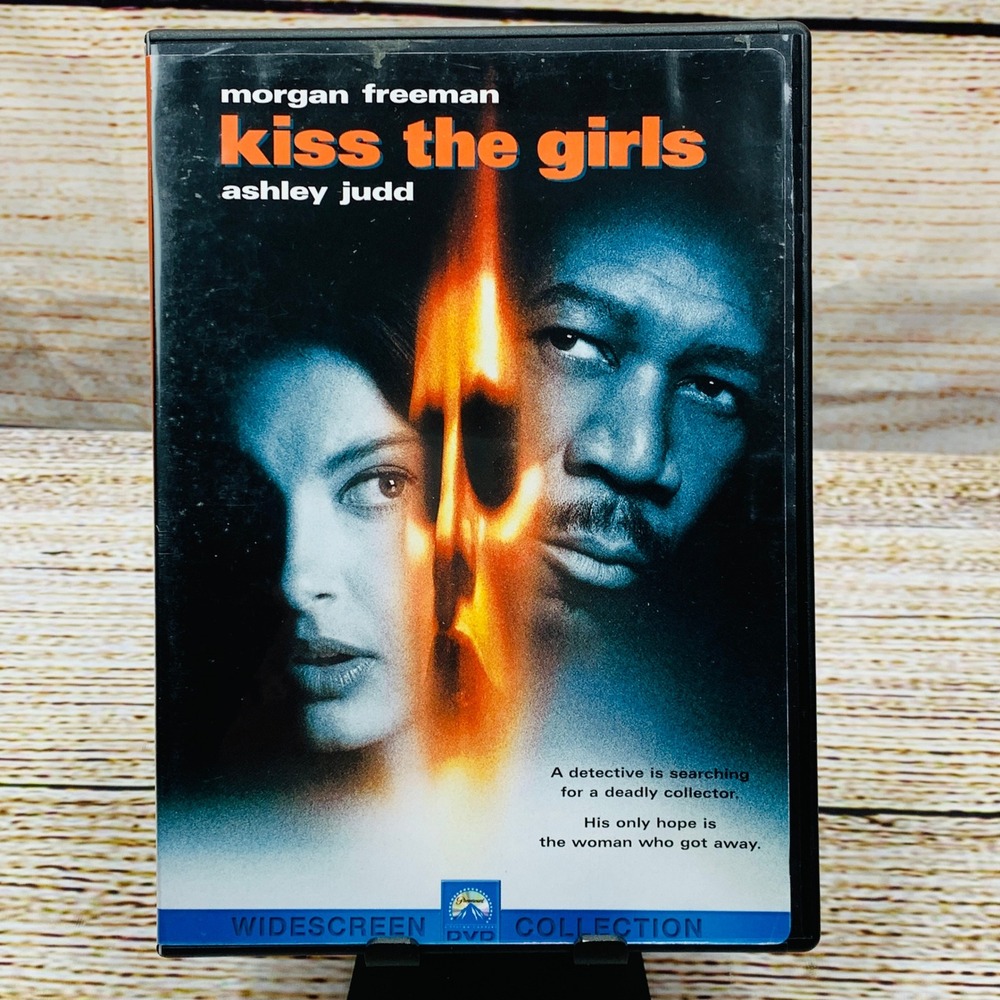 Kiss the Girls [1997 DVD] Morgan Freeman Ashley Judd Widescreen Thriller‎ Movie